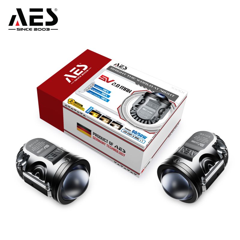 Alternative view of Bi Gầm AES SV 2.0 Max – Nâng Cấp Ánh Sáng Gầm Mạnh Mẽ, Linh Hoạt 3 Nhiệt Màu
