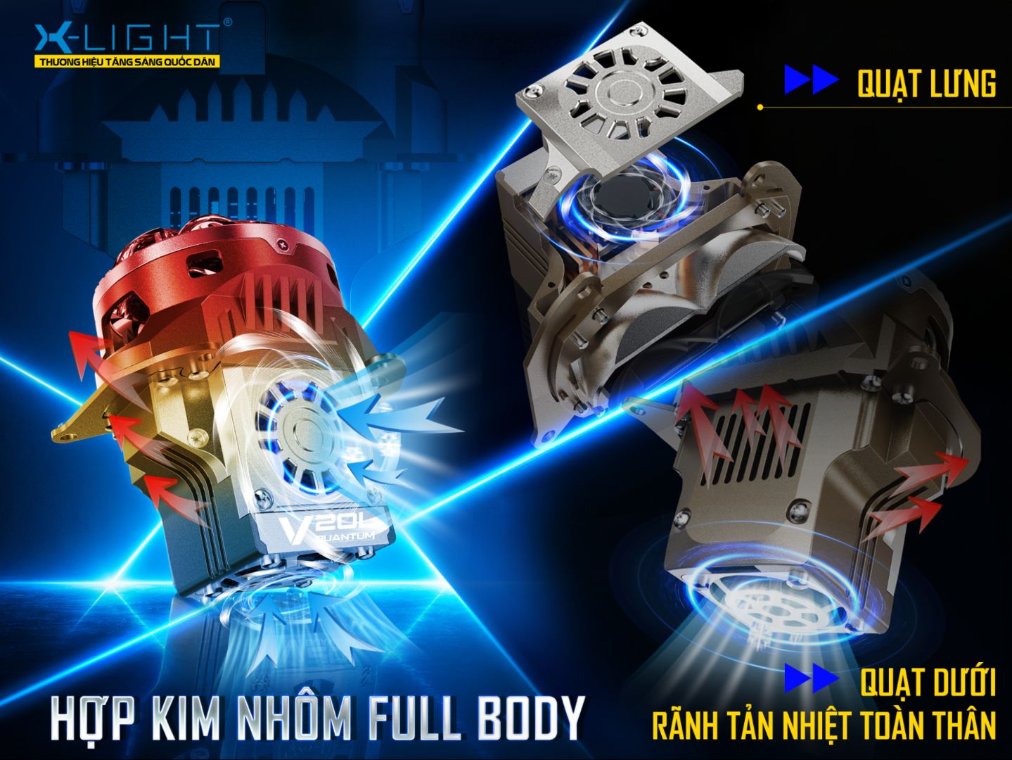 bi led x light v20l quantum 6
