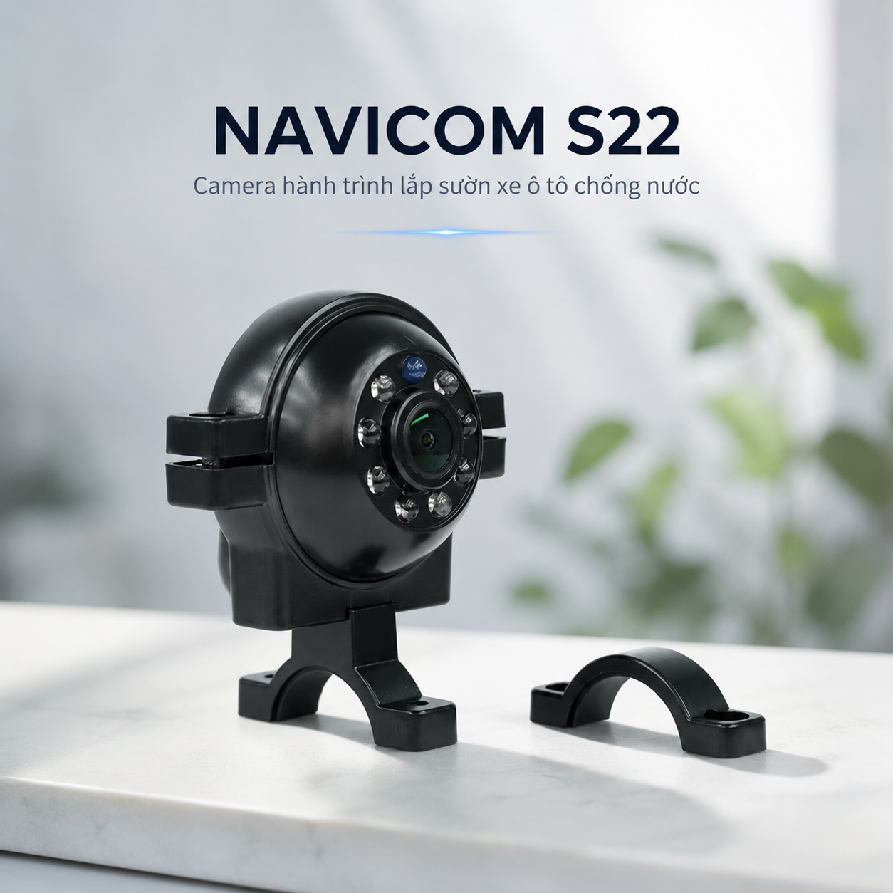 Camera Lắp Sườn Xe Ô Tô Navicom S22 Full HD 1080P Chống Nước