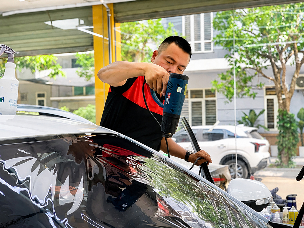 dan phim cach nhiet 3m cho mg zs chinh hang tai thanh hoa 2