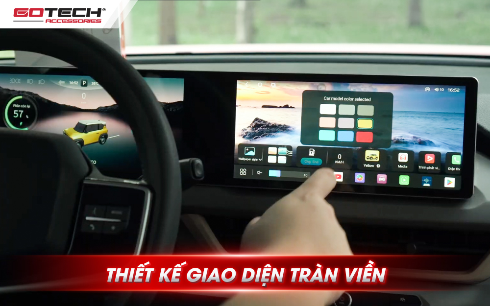 man hinh android gotech gt vf3 cho vinfast vf3 2