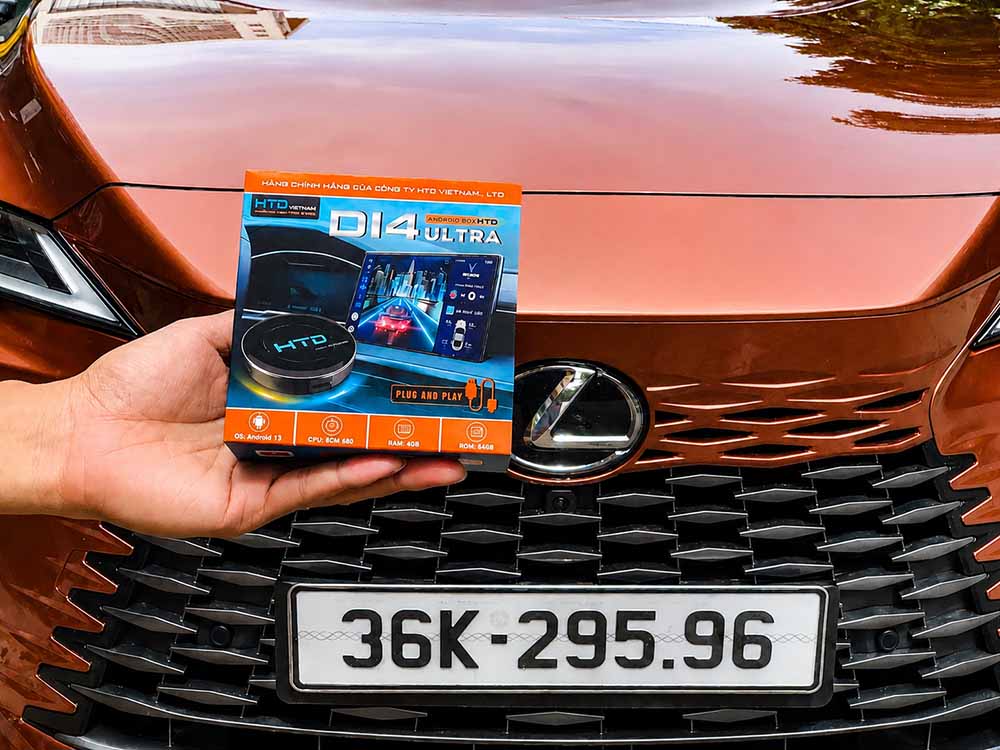 nang cap android box htd d14 ultra cho lexus