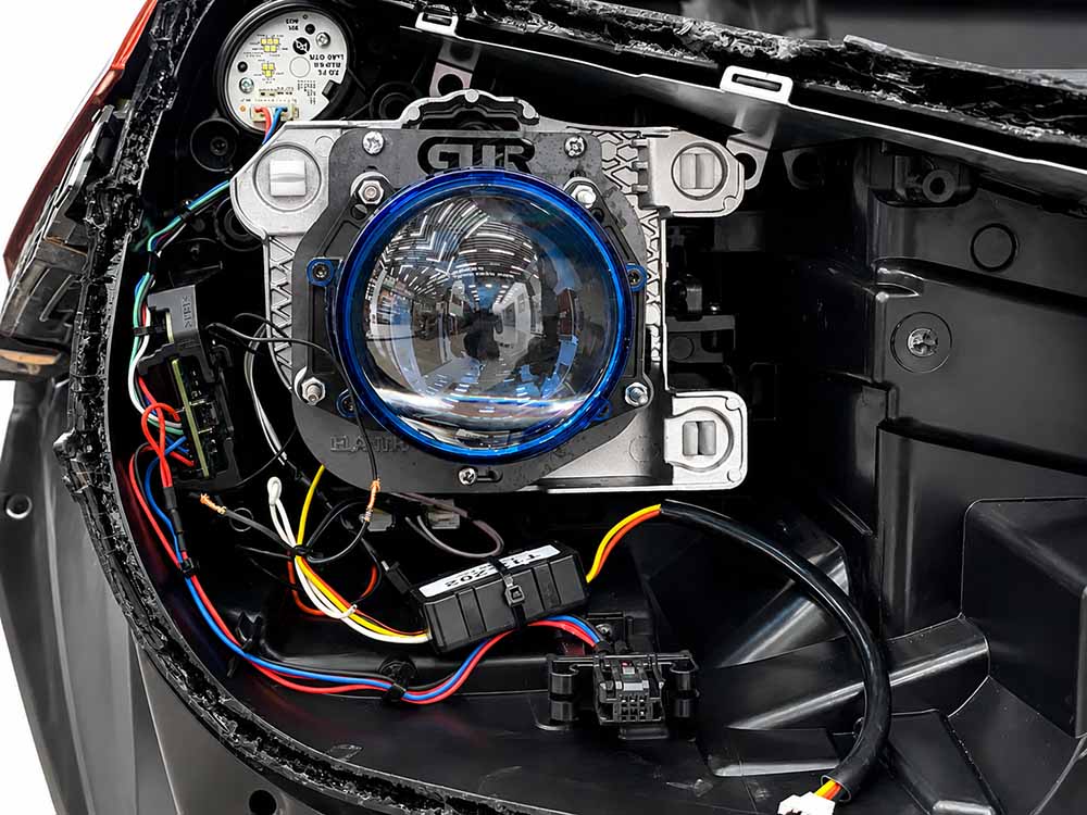 nang cap anh sang hyundai elantra 2018 voi bi led matrix light m2 plus 1