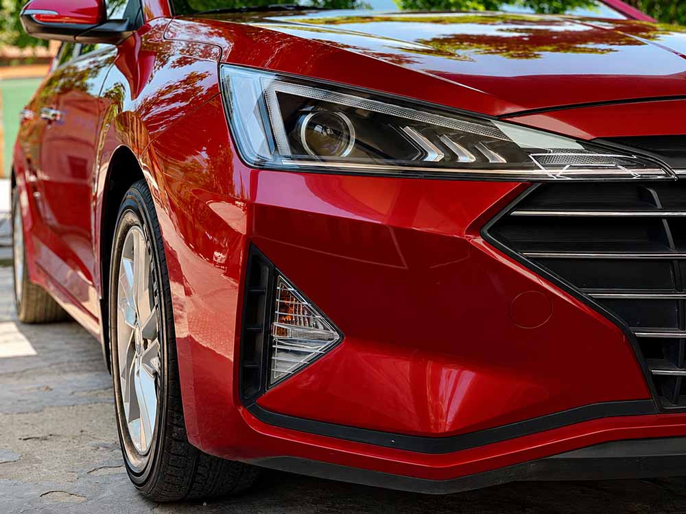 nang cap anh sang hyundai elantra 2018 voi bi led matrix light m2 plus 6