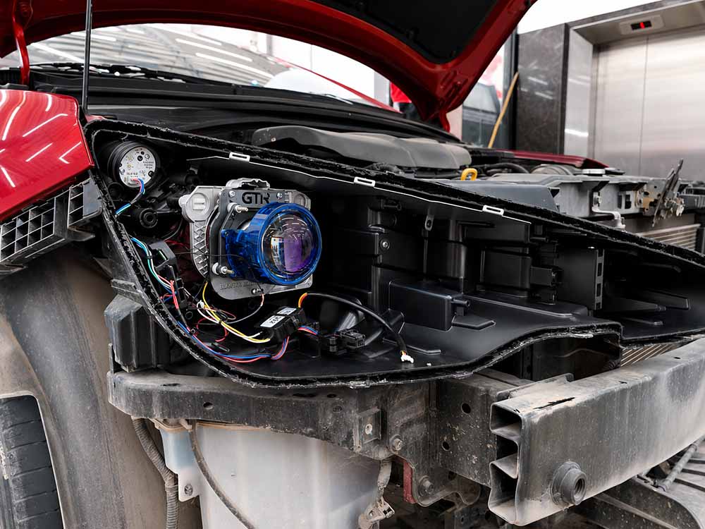 nang cap anh sang hyundai elantra 2018 voi bi led matrix light m2 plus 7
