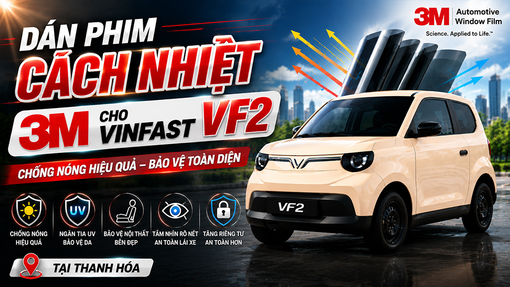 dan phim cach nhiet 3m cho vinfast vf2