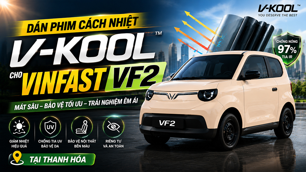 dan phim cach nhiet vkool cho vinfast vf2