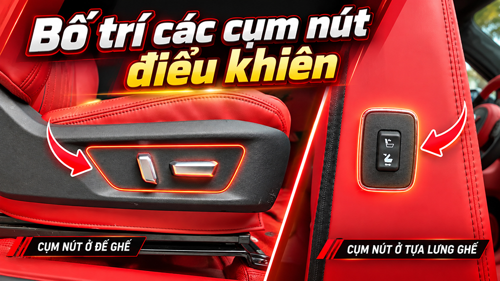 bo tri cac cum nut dieu chinh ghe chinh dien vinfast vf2