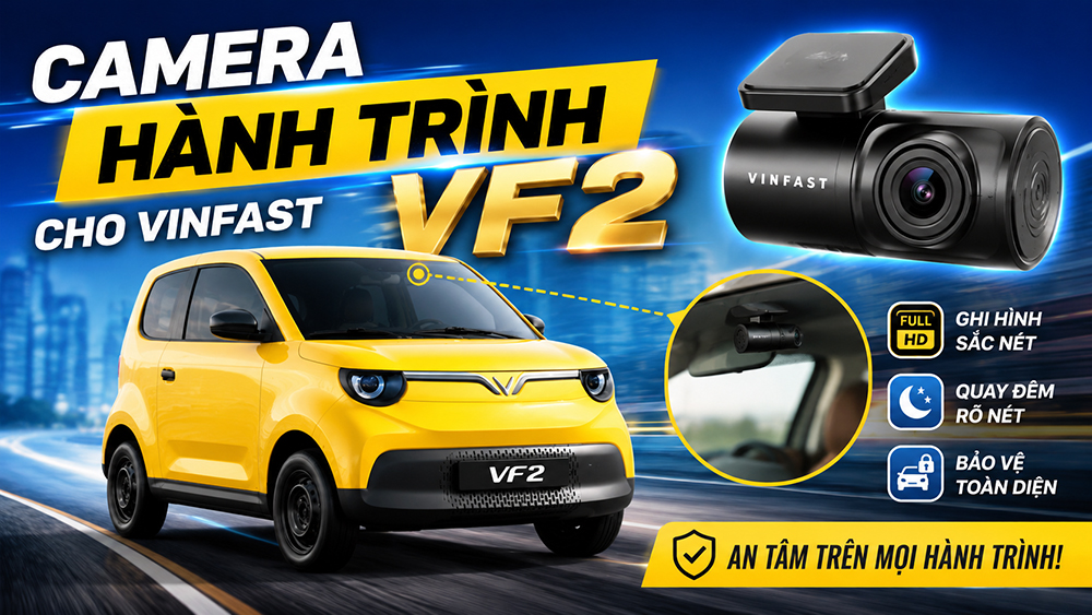 Camera hành trình VinFast VF2 tại Thanh Hóa
