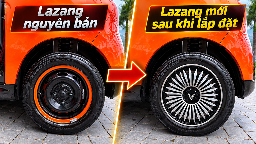 Ốp lazang VinFast VF2