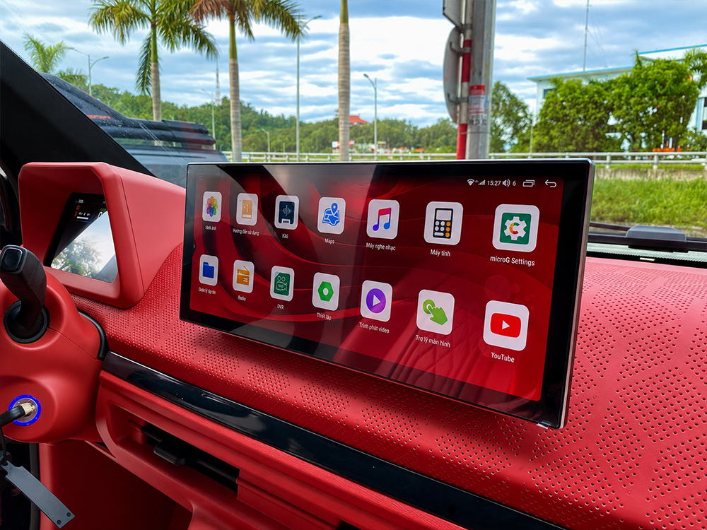 Nâng cấp màn hình Android VinFast VF2 tại Thanh Hóa: Tiện nghi hơn ngay từ khoang lái thiet ke dep nhu zin 1