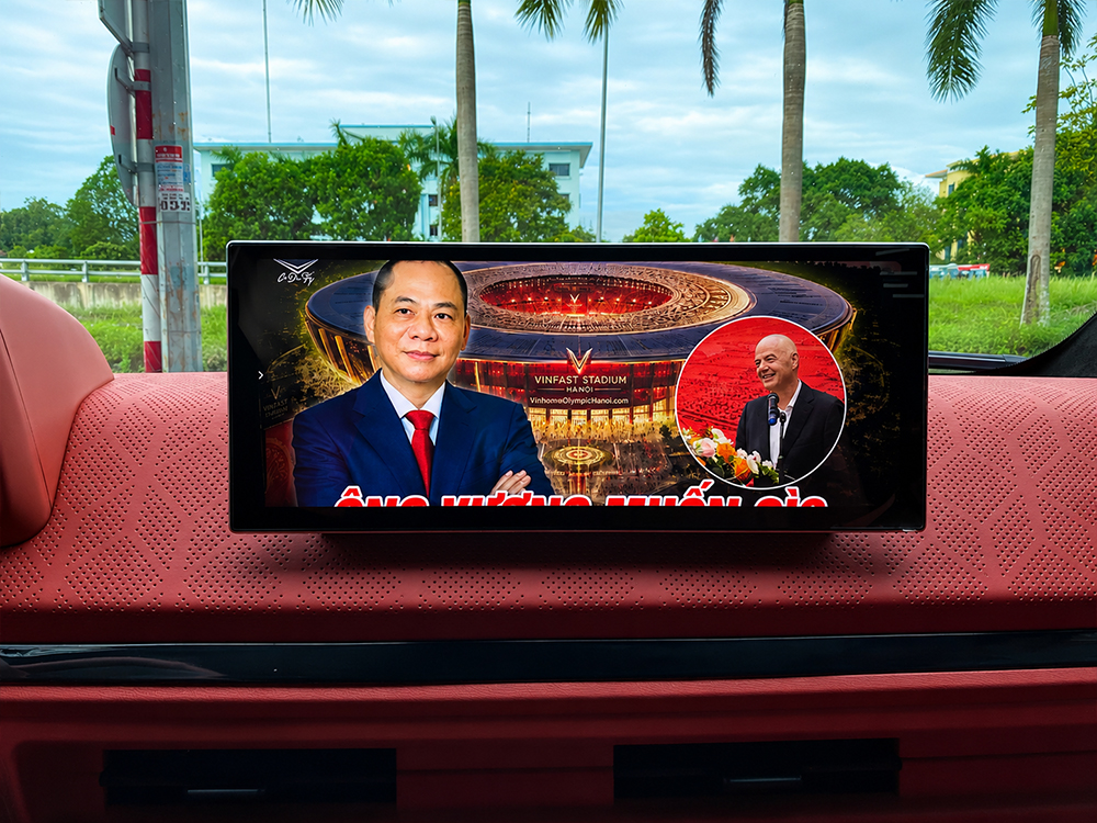 Nâng cấp màn hình Android VinFast VF2 tại Thanh Hóa: Tiện nghi hơn ngay từ khoang lái xem youtube tren man hinh android vinfast vf2 1
