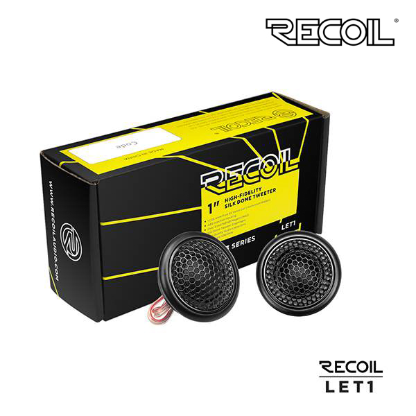 Loa Tweeter Recoil LET1 – Nâng Cấp Âm Treble Trong Trẻo Cho Ô Tô